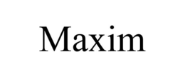 MAXIM trademark