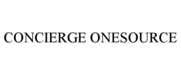 CONCIERGE ONESOURCE trademark