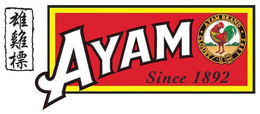 AYAM SINCE 1892 AYAM BRAND · CLOUET 1892 · trademark