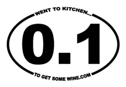 WENT TO KITCHEN ... 0.1 TO GET SOME WINE.COM trademark