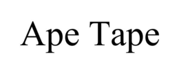 APE TAPE trademark
