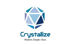 CRYSTALLIZE MODERN. SIMPLE. CLEAR. trademark