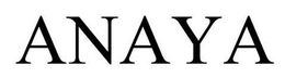 ANAYA trademark