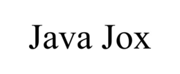 JAVA JOX trademark
