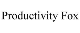 PRODUCTIVITY FOX trademark