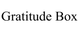 GRATITUDE BOX trademark