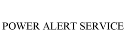 POWER ALERT SERVICE trademark
