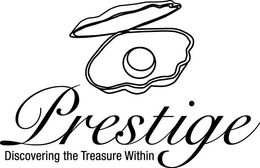 PRESTIGE DISCOVERING THE TREASURE WITHIN trademark