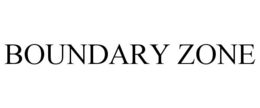 BOUNDARY ZONE trademark