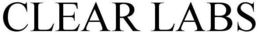 CLEAR LABS trademark
