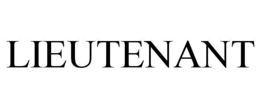 LIEUTENANT trademark