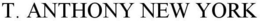 T. ANTHONY NEW YORK trademark
