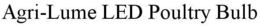 AGRI-LUME LED POULTRY BULB trademark