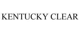 KENTUCKY CLEAR trademark