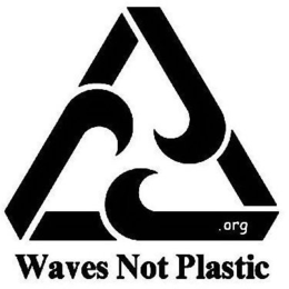 WAVES NOT PLASTIC .ORG trademark