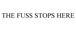 THE FUSS STOPS HERE trademark