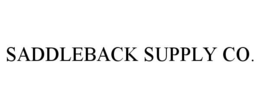 SADDLEBACK SUPPLY CO. trademark