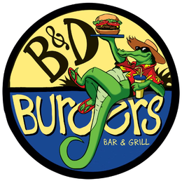 B&D BURGERS BAR & GRILL trademark
