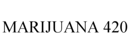 MARIJUANA 420 trademark
