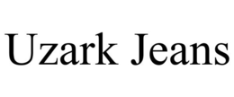 UZARK JEANS trademark