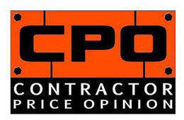 CPO CONTRACTOR PRICE OPINION trademark
