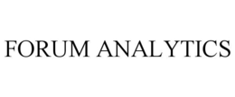 FORUM ANALYTICS trademark