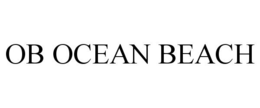 OB OCEAN BEACH trademark