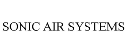SONIC AIR SYSTEMS trademark