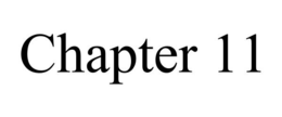 CHAPTER 11 trademark