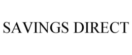 SAVINGS DIRECT trademark