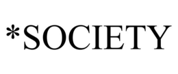 *SOCIETY trademark