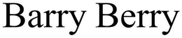 BARRY BERRY trademark