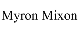 MYRON MIXON trademark