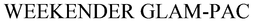 WEEKENDER GLAM-PAC trademark