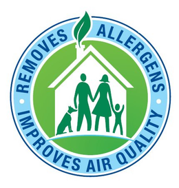REMOVES ALLERGENS IMPROVES AIR QUALITY trademark