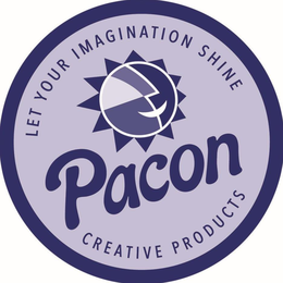 PACON CREATIVE PRODUCTS LET YOUR IMAGINATION SHINE trademark