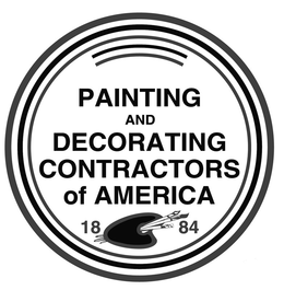PAINTING AND DECORATING CONTRACTORS OF AMERICA 1884 trademark