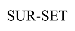 SUR-SET trademark