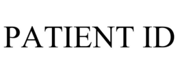 PATIENT ID trademark