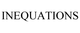 INEQUATIONS trademark