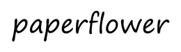 PAPERFLOWER trademark