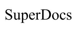 SUPERDOCS trademark