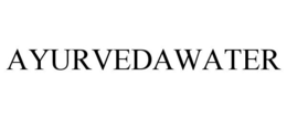AYURVEDAWATER trademark