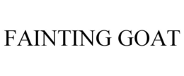 FAINTING GOAT trademark