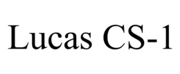 LUCAS CS-1 trademark