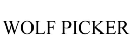 WOLF PICKER trademark