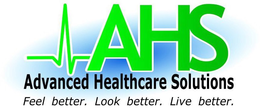 AHS ADVANCED HEALTHCARE SOLUTIONS FEEL BETTER. LOOK BETTER. LIVE BETTER. trademark