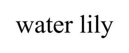 WATER LILY trademark