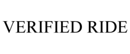 VERIFIED RIDE trademark