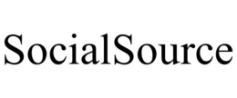 SOCIALSOURCE trademark